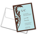 Wedding Invitation w/ Envelopes (5"x7")